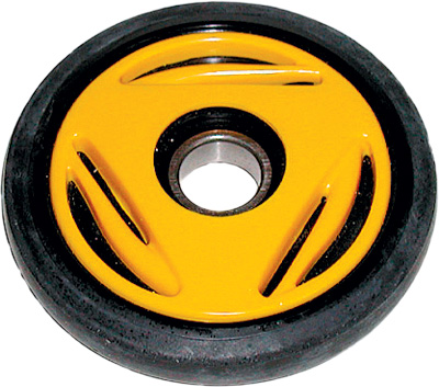 Idler Wheel - Ski-Doo Snowmobile 5.38" x 25mm (Yellow)