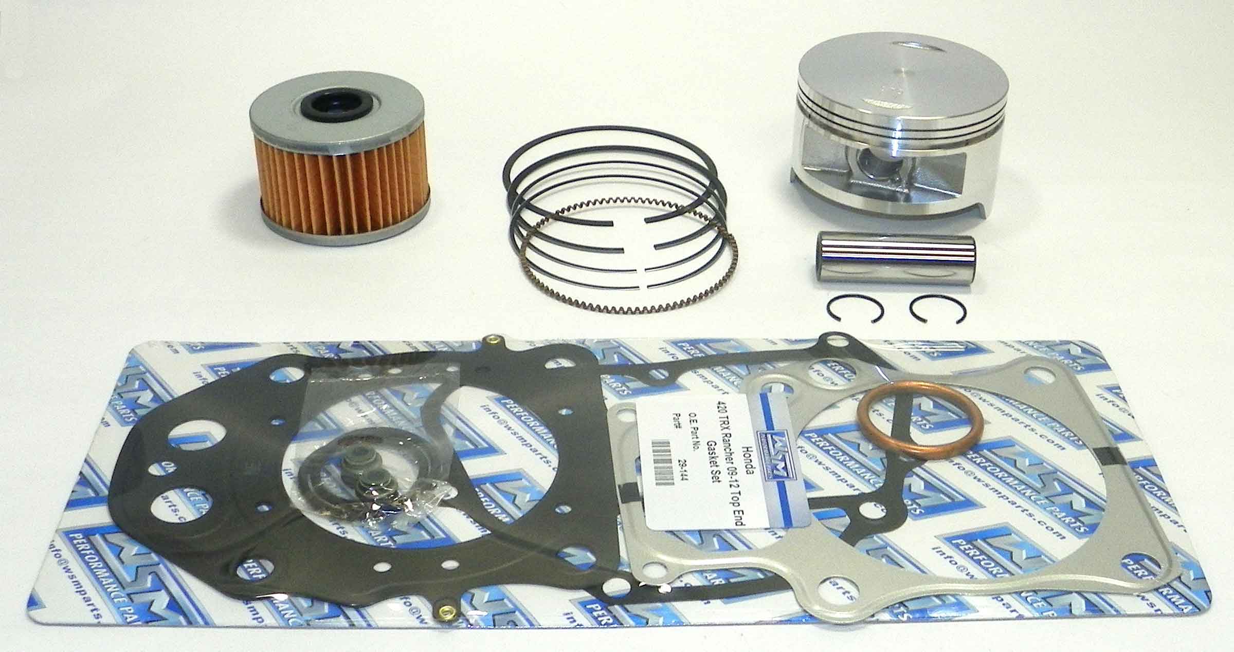 Top-End Rebuild Kit - Honda ATV (420 TRX-FM/FE 09-14) (0.75mm)