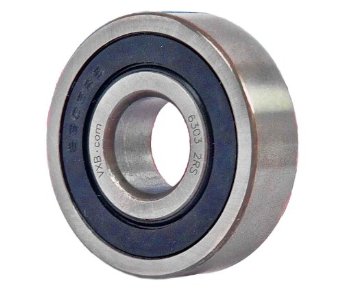 Bearing 6303-2RS - 17x47x14 Flat - Double Seal