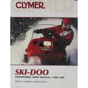 Clymer Shop Manual - Ski-Doo Snowmobile - 1985-1989